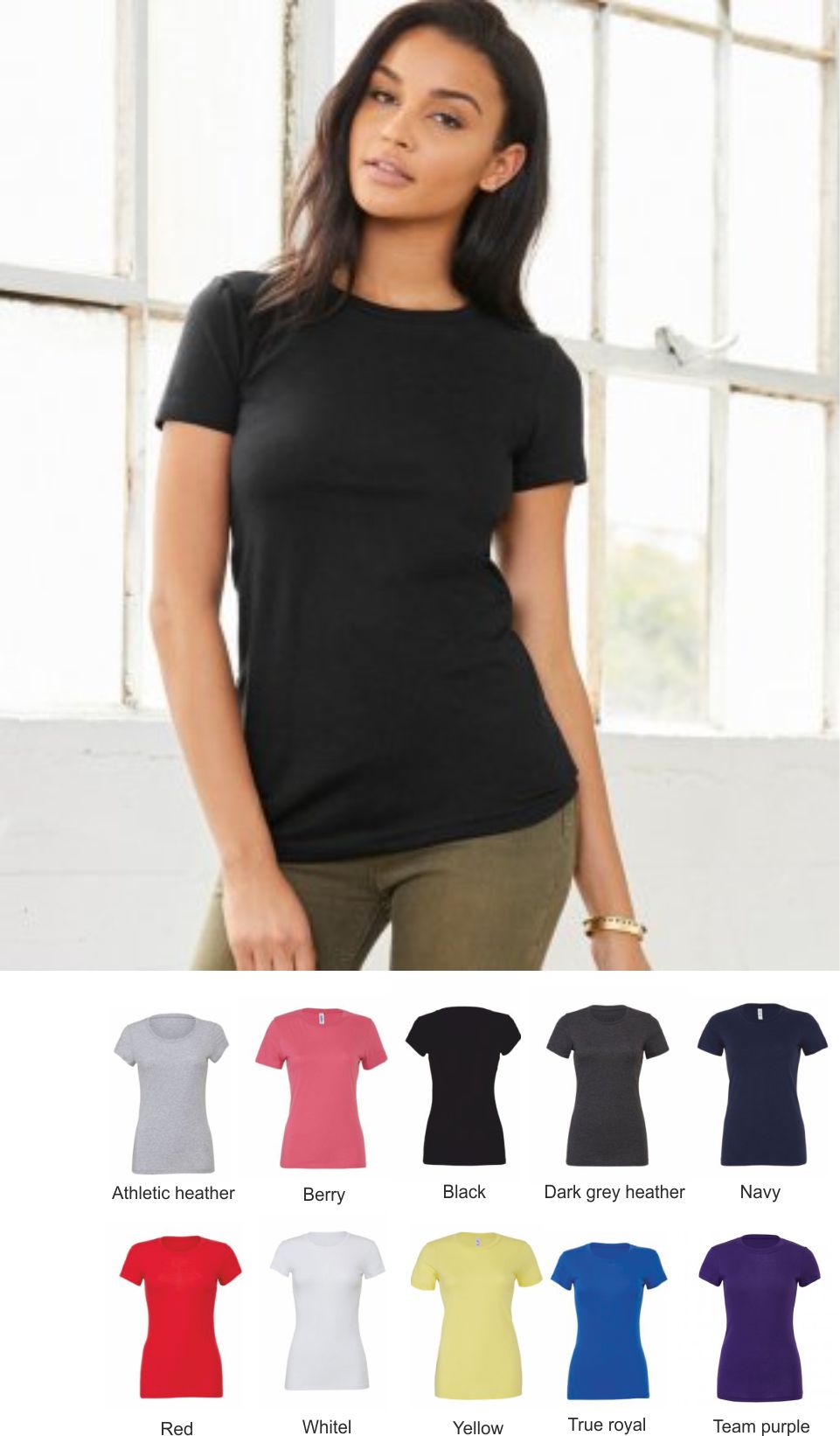 BL6004 Bella+Canvas The Favourite Tee Shirt - Click Image to Close